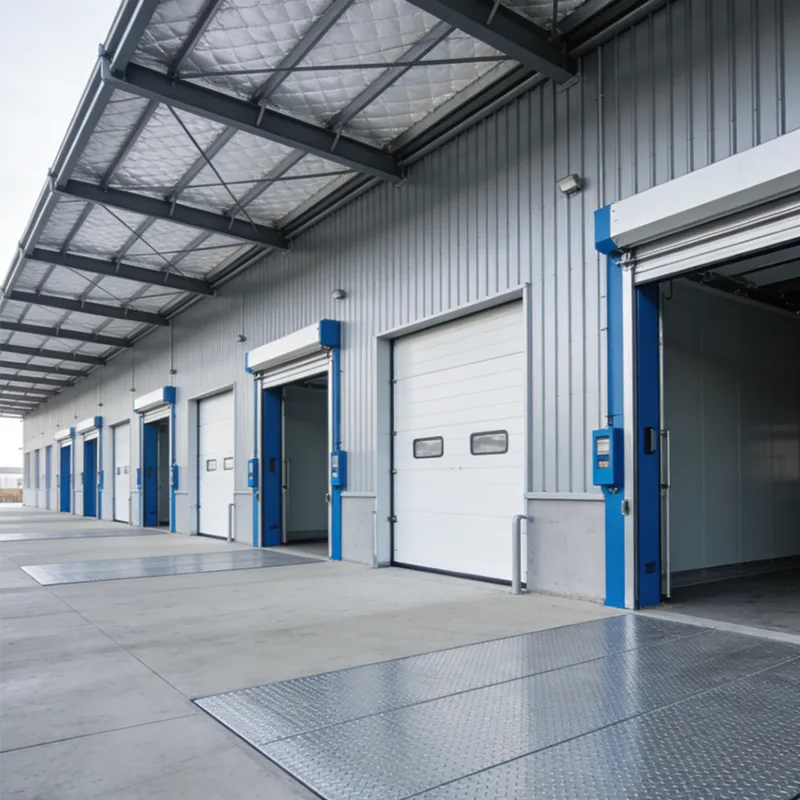 Kühlhaus mit Stahlkonstruktion