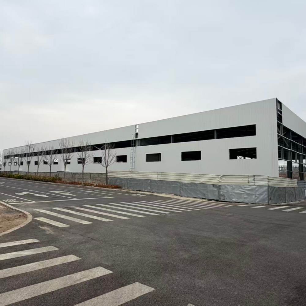Factory Direct CE Q355 Fertighaus mit Portalrahmen, Stahlkonstruktion, Lager, Industriewerkstatt, Metallgebäude, kundenspezifisches Design
