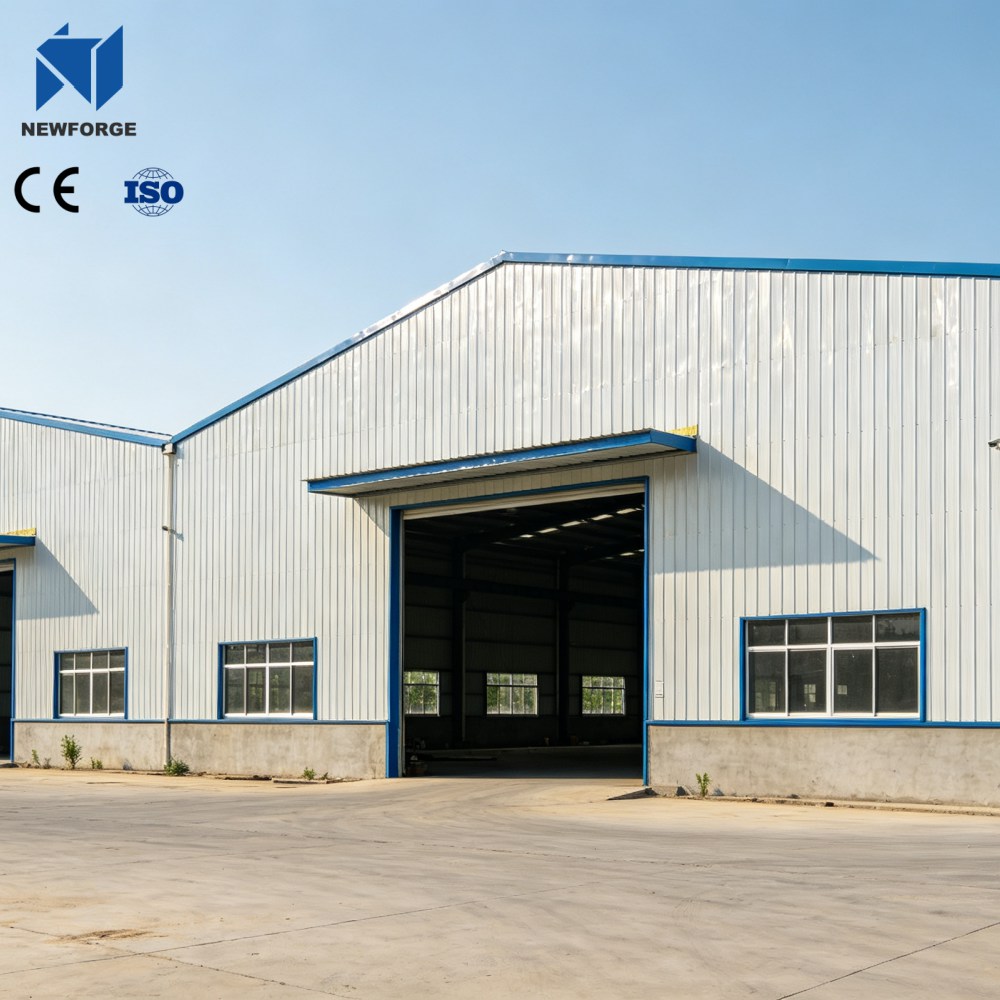 One-Stop-Werkstatt für vorgefertigte Stahlkonstruktionen, modulares Metalllager