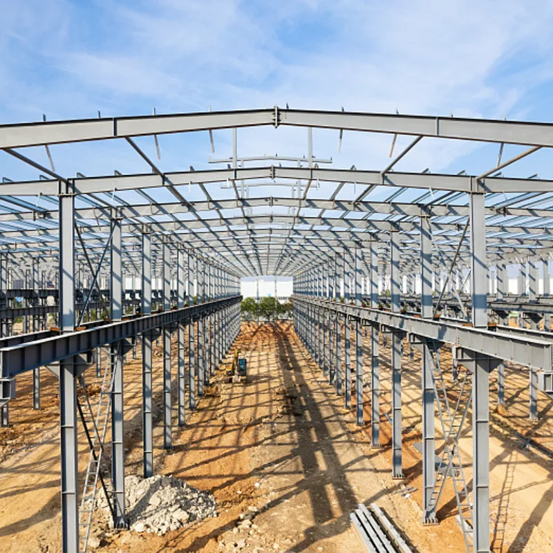 Portalrahmen, starrer Stahlrahmen